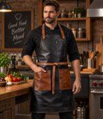 Flame Craft Chef Apron - Image 5