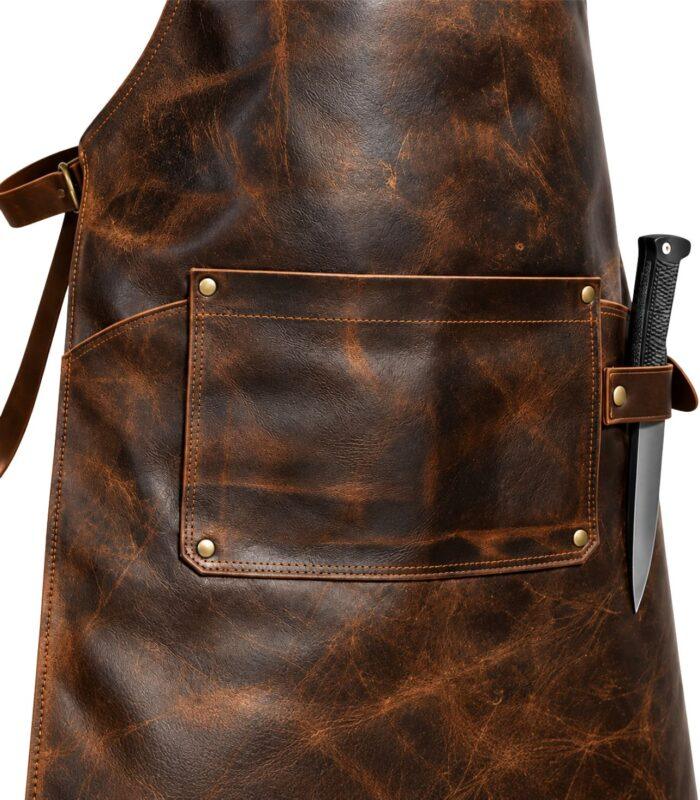 IronGuard BlackSmith Leather Apron
