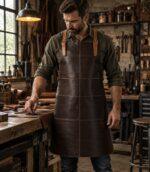 The Buffalo Leather Apron For Men - Image 6