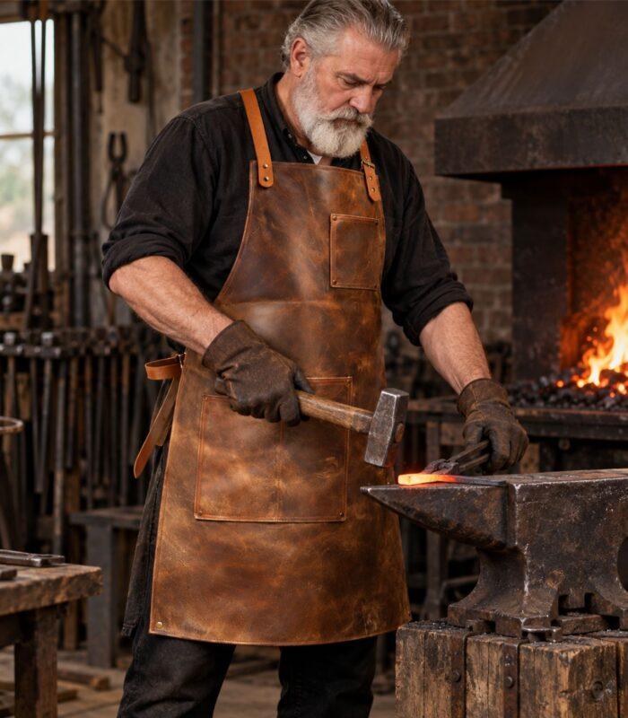 The Premium Leather Blacksmith Apron