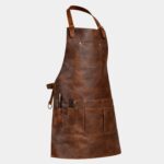 8 Pocket Leather Apron for Mechanics & Tools
