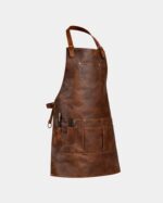 8 Pocket Leather Apron for Mechanics & Tools