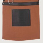 The West Midlands Brown Canvas Crossbody BBQ Apron - Image 4