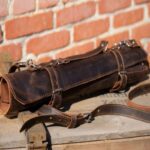 Genuine Leather Custom Knife Roll With Lightweight Structure - Image 3