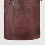 The Riding of Yorkshire Full Grain Tan Brown Apron - Image 4