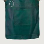 The Riding of Yorkshire Full Grain Green Apron - Image 5