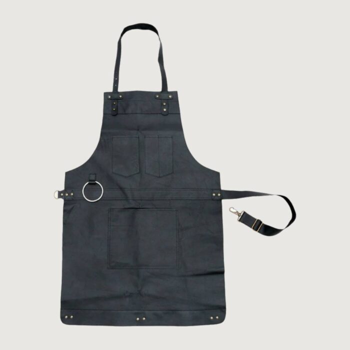 The Northumberland Black Leather Apron - Image 3