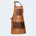 Premium Brown Leather Apron