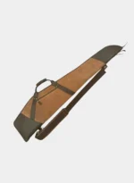 Brown Waxed Canvas Leather Rifle Case
