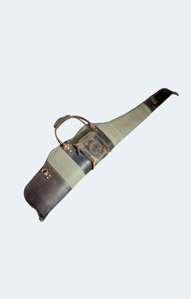Canvas Leather Rifle Case
