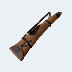 Vintage Distressed Leather Shotgun Slip Case - Padded Design
