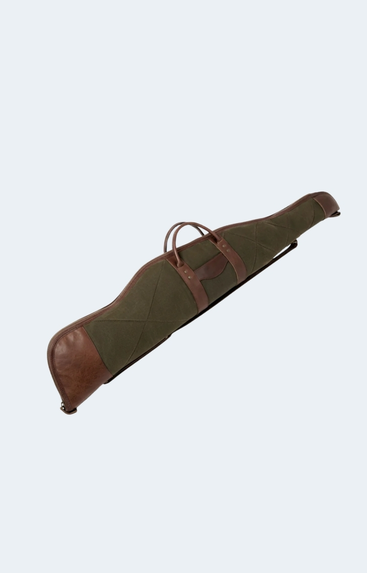 Full Grain Canvas Hunting Rifle Case