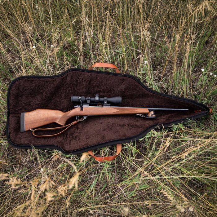 Non-Scoped Leather Long Gun Case - Image 5