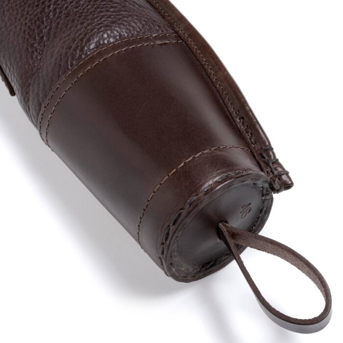 Leather Shotgun Case Dark Brown - Image 4