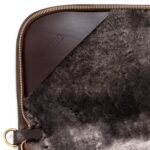 Leather Shotgun Case Dark Brown - Image 5