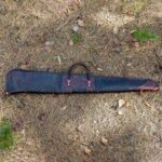 Distressed Brown Leather Shotgun Case | Handmade Hunting Slip - Image 2