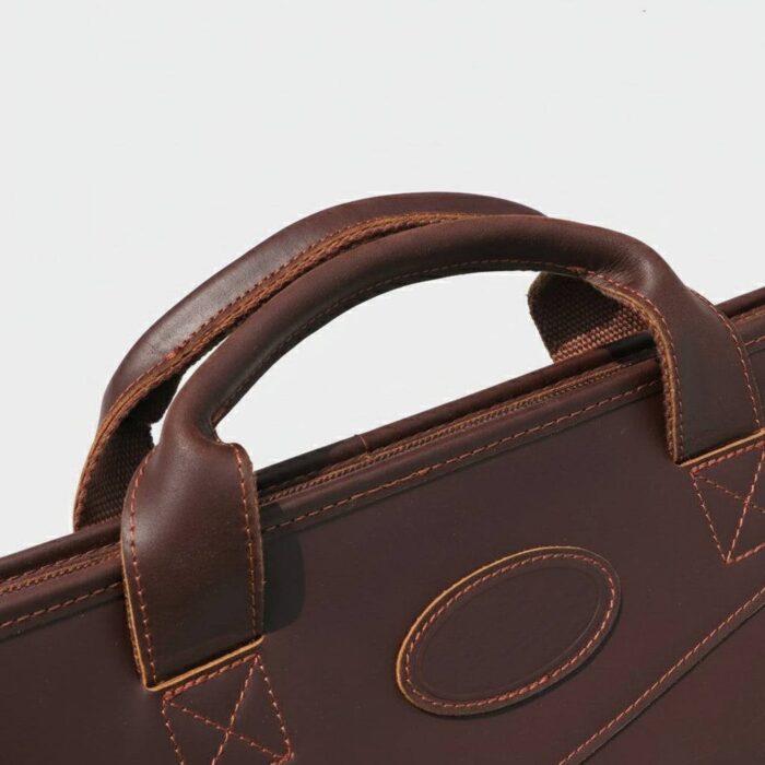 Leather Shotgun Slip Case | Clay Hunting Shotgun Case - Image 6