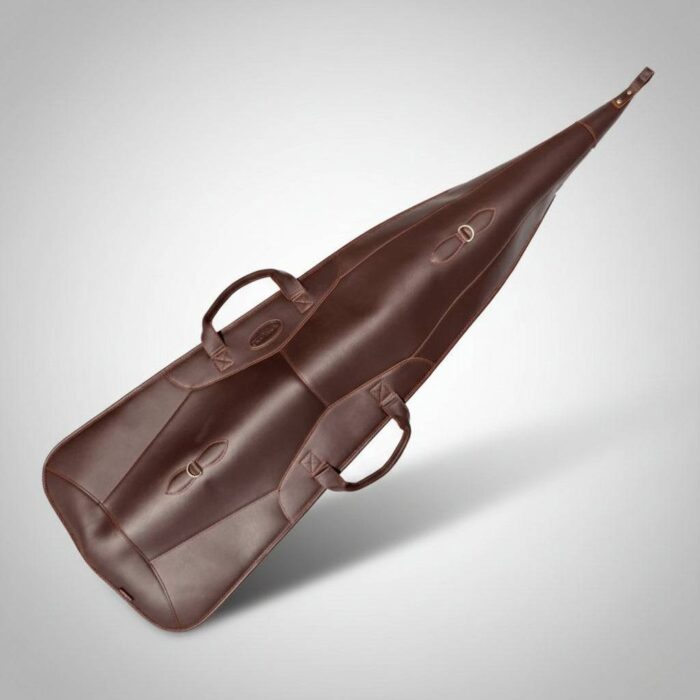 Leather Shotgun Slip Case | Clay Hunting Shotgun Case - Image 4