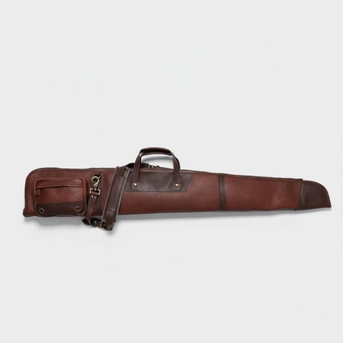 Double-Wrapped Leather Shotgun Case - Image 2