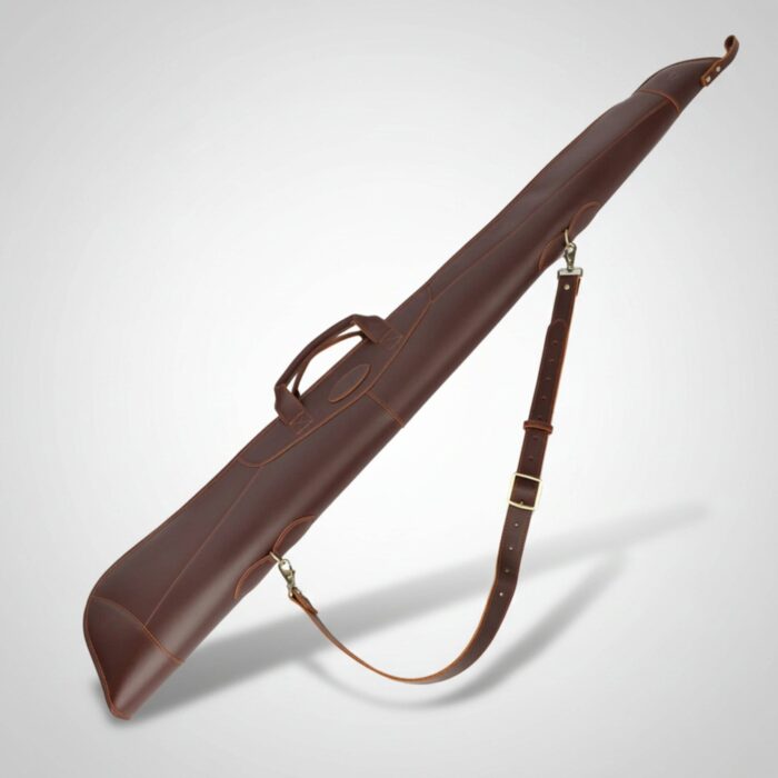 Leather Shotgun Slip Case | Clay Hunting Shotgun Case - Image 10