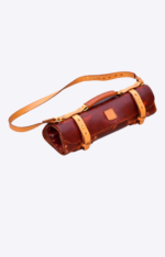 Genuine Classic Leather Knife Roll with Lightweight design