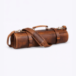 Handcrafted Full-Grain Leather Chef Knife Roll