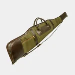 Leather Rifle Case Green