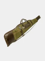 Leather Rifle Case Green