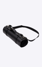 Professional Black Custom Leather Knife Roll