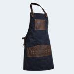 The Bedfordshire Pro Canvas Blue Apron