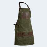 The Bedfordshire Canvas Green Apron