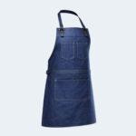 Nottinghamshire Blue Canvas Woodwork Apron