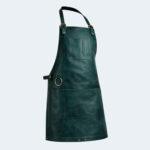The Riding of Yorkshire Full Grain Green Apron