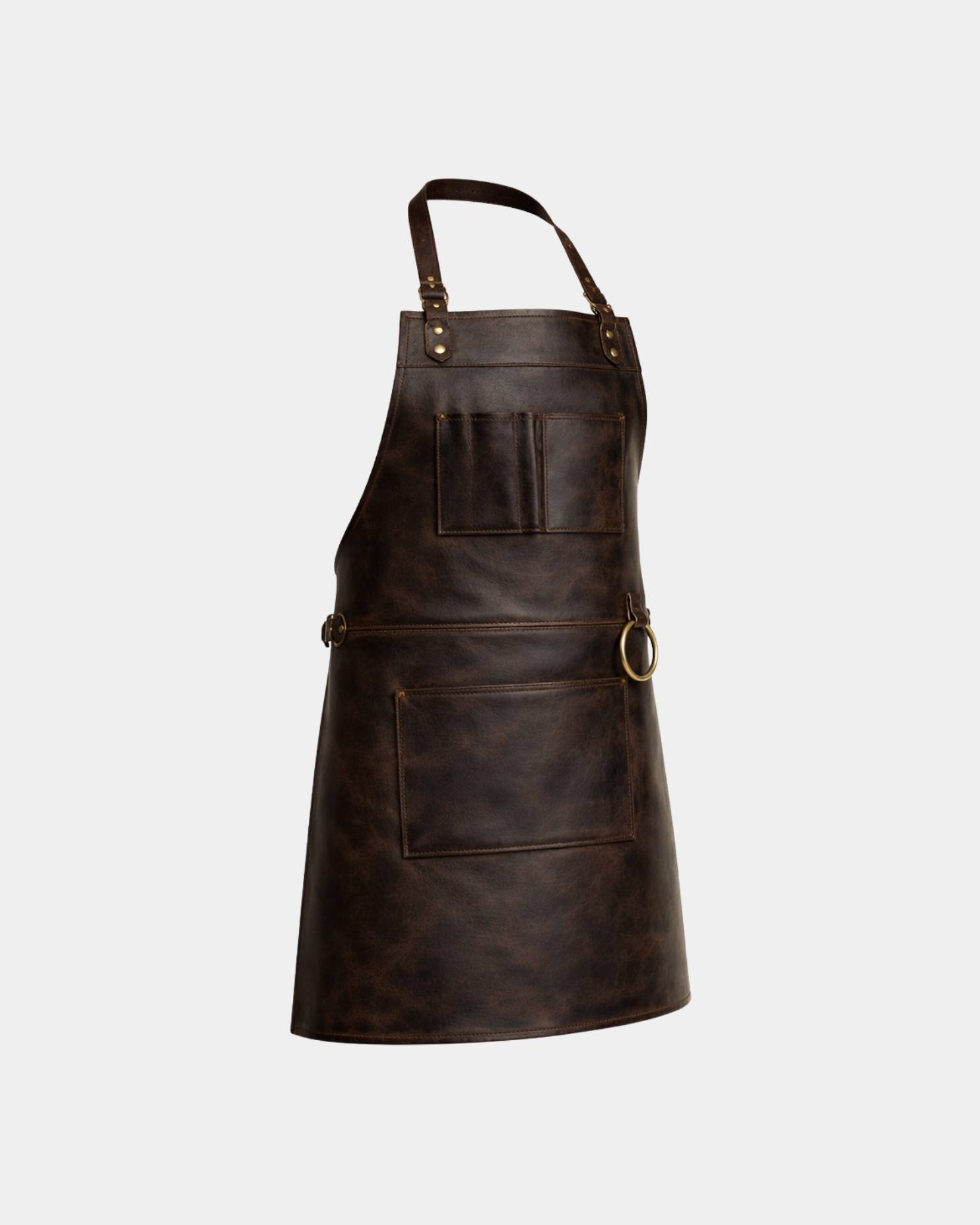 The-Riding-of-Yorkshire-Full-Grain-Tan-Brown-Apron.jpg The Riding of Yorkshire Full Grain Tan Brown Apron - Image 1