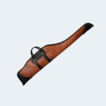 Bison Leather Rifle Case with Weatherproof Zippers