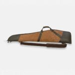 Brown Waxed Canvas Leather Rifle Case - Image 2