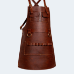 Wood Worker Dark Brown Leather Apron