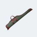 Reinforced Canvas & Leather Rifle Case with Webbing Shoulder Strap