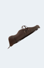 White Wing Leather Dark Brown Hunting Rifle Case
