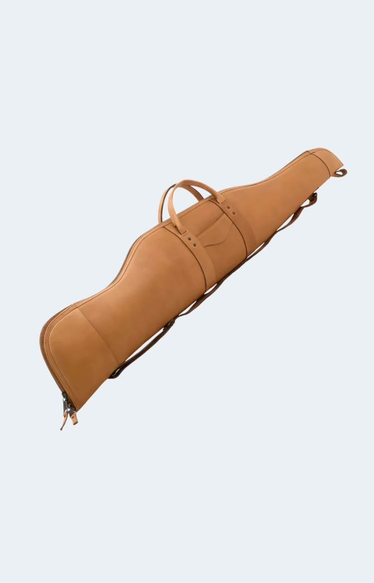 White Wing Leather Hunting Rifle Case