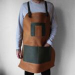 PEDRO LEATHER SUEDE APRON - Image 2