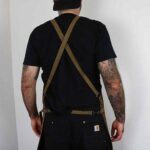 PEDRO LEATHER SUEDE APRON - Image 3