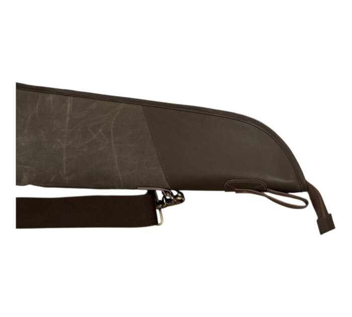 Green Waxed Canvas Rifle Scoped Case - Image 5