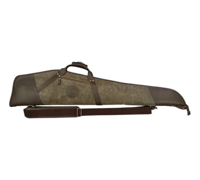 Green Waxed Canvas Rifle Scoped Case - Image 2