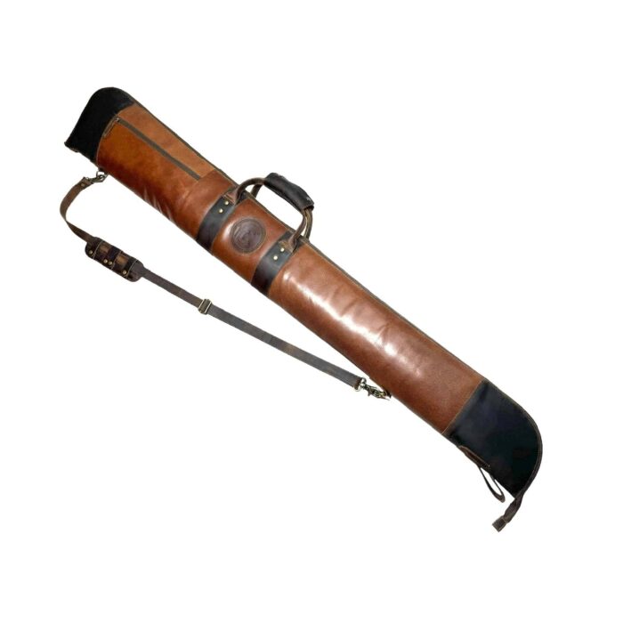 Shotgun Brown Leather Case - Image 4