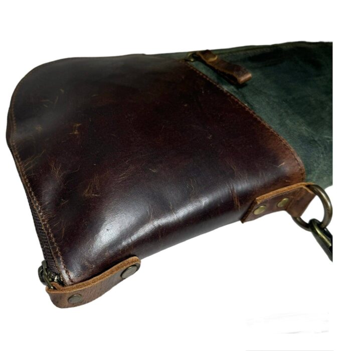Shotgun Green Leather Case - Image 3