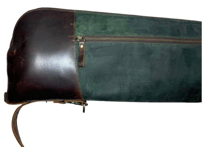 Shotgun Green Leather Case - Image 4