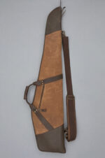 Waxed Canvas Leather Rifle Case - Padded Hunting Gun Sleeve - Image 4