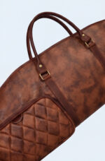 Full-Grain Leather Rifle Case – Premium Padded Hunting Sleeve - Image 3
