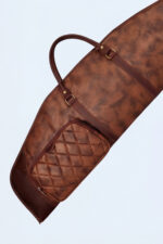 Full-Grain Leather Rifle Case – Premium Padded Hunting Sleeve - Image 5
